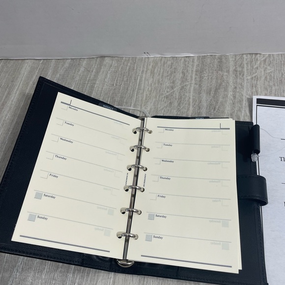 Authentic BURBERRY nova check leather agenda wallet with certificate - Picture 8 of 10